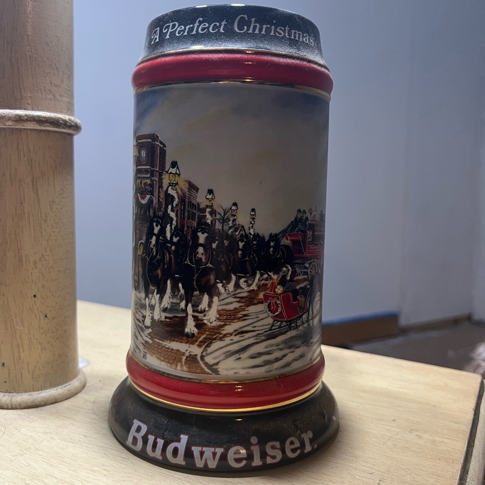 Budweiser Collector's Series Stein 1992
